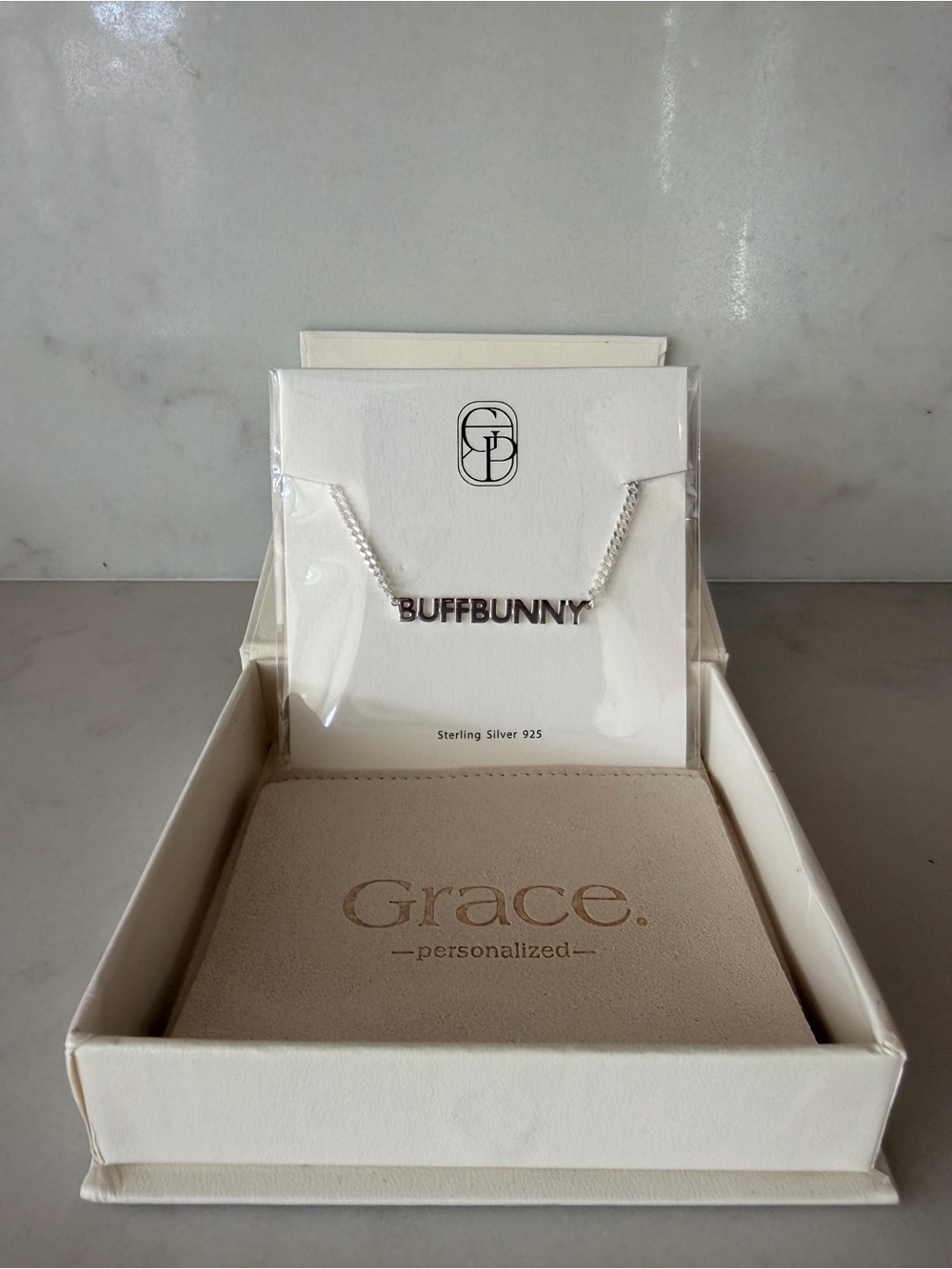 Buffbunny Collection Affiliate Exclusive Sterling Silver Necklace RARE